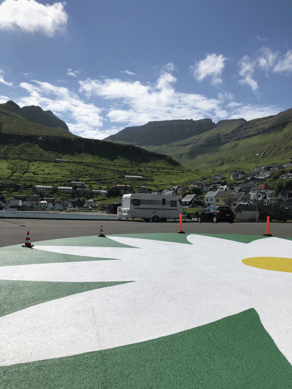 Camping in Fuglafjørður