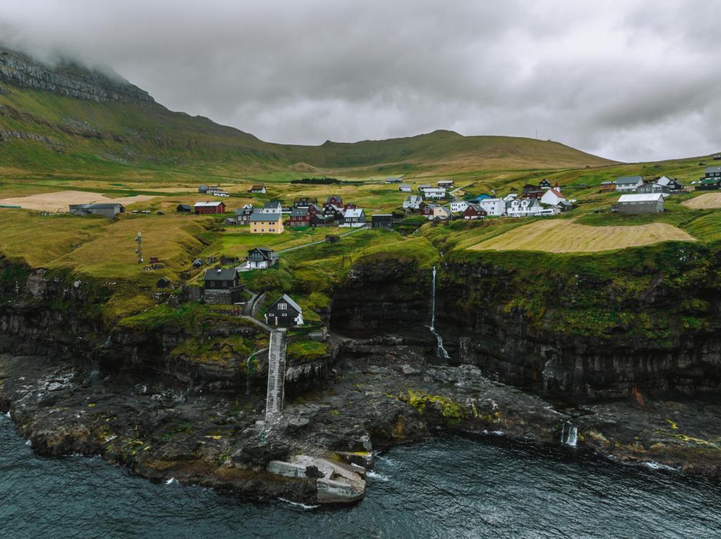 Faroe Islands scenic view by Oksana & Max