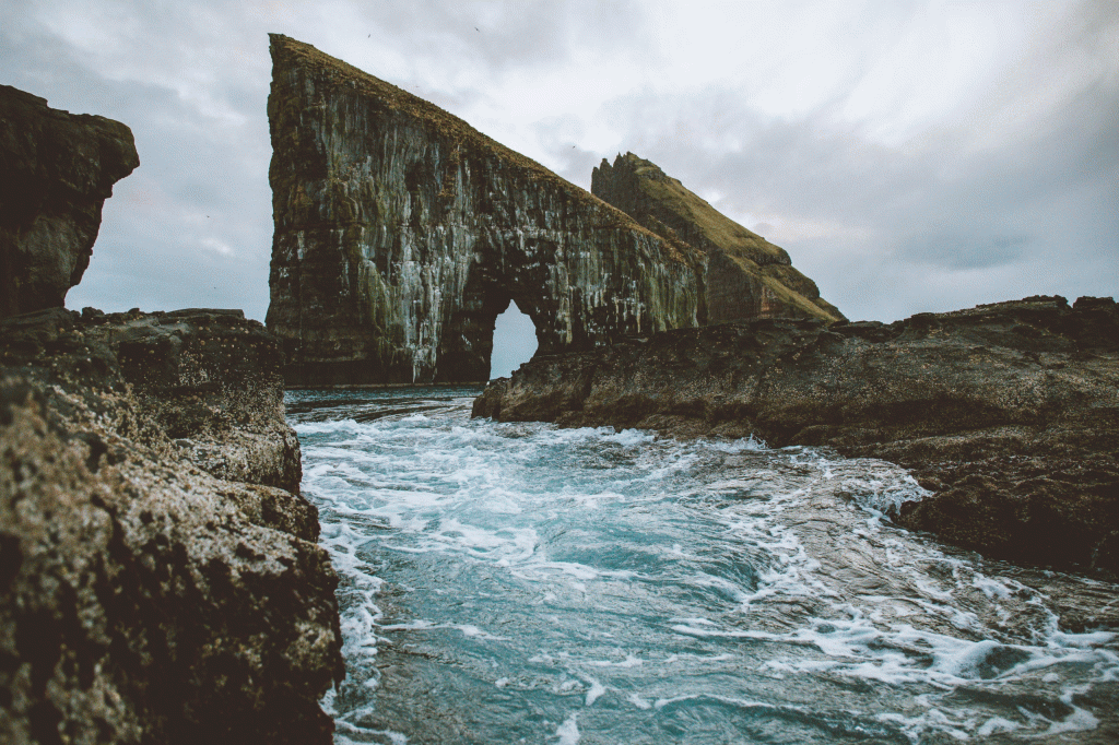 Drangarnir - the sea stacks